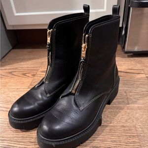 Coach Black Leather Women's Boots